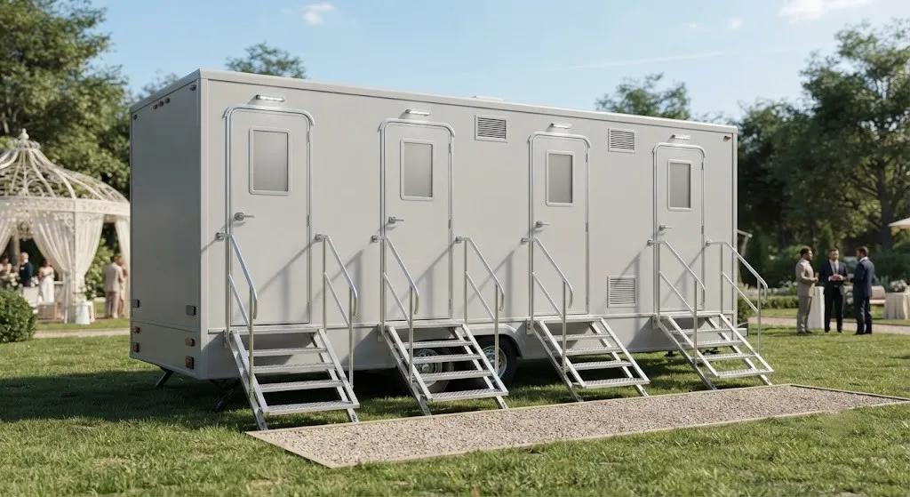4 Stall Restroom Trailer in Georgetown, TX
