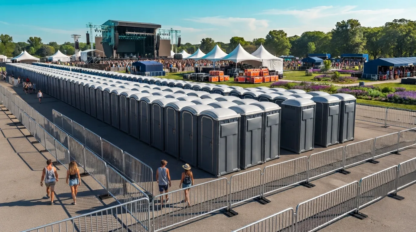 Festival Restroom Rental in Georgetown, TX