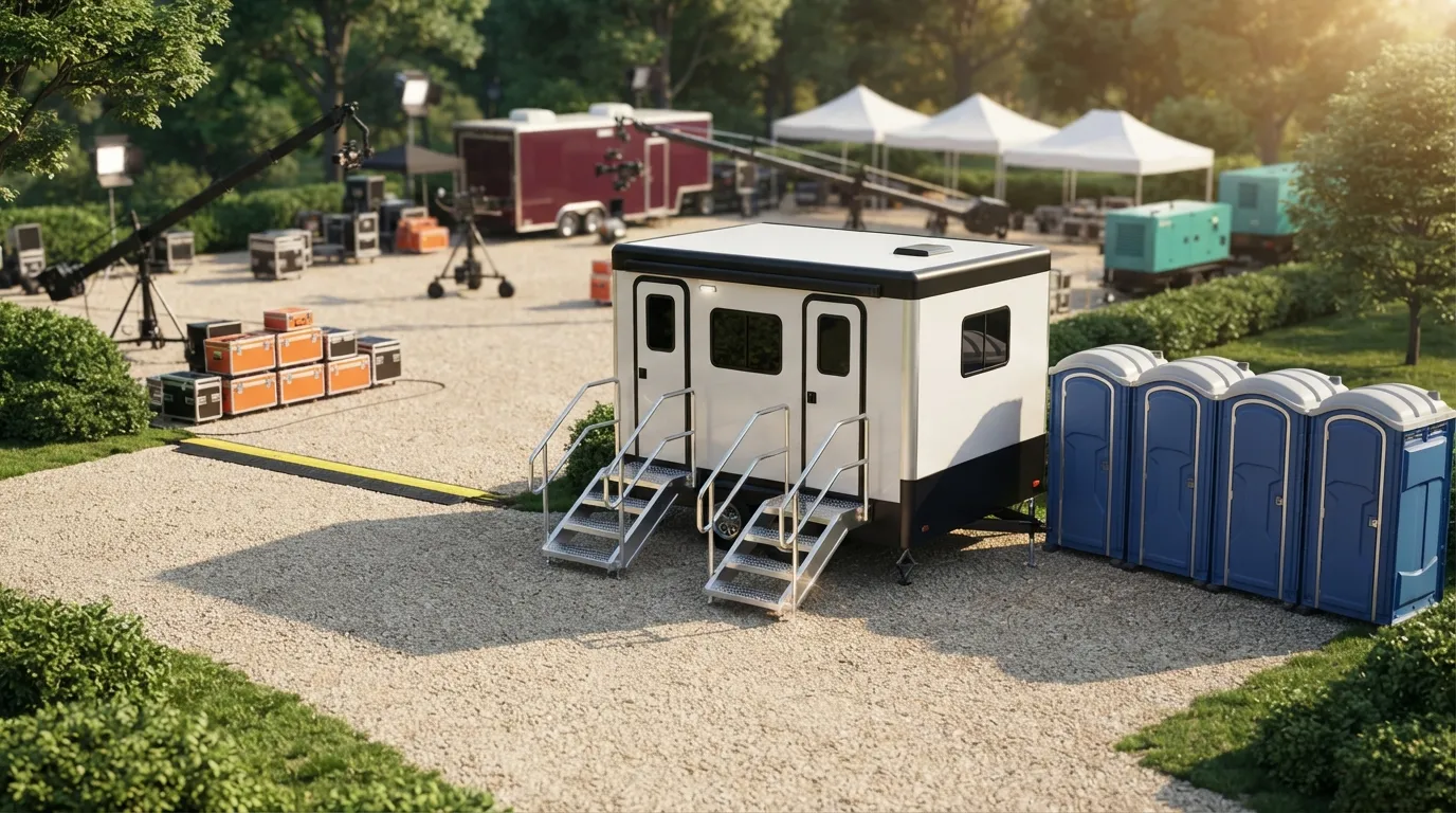 Film Set Restroom Rental in Georgetown, TX